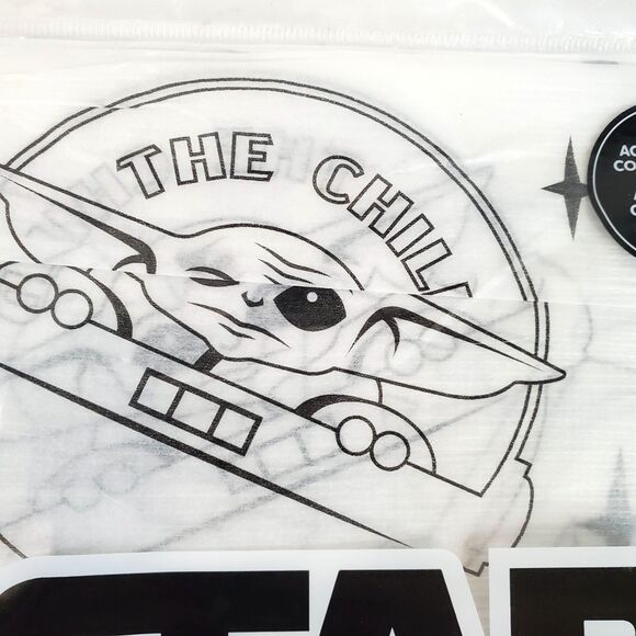 2 Pack Star Wars Mandalorian Grogu Paper Tablecloth Color In Party Supplies 84x5 - Picture 7 of 9